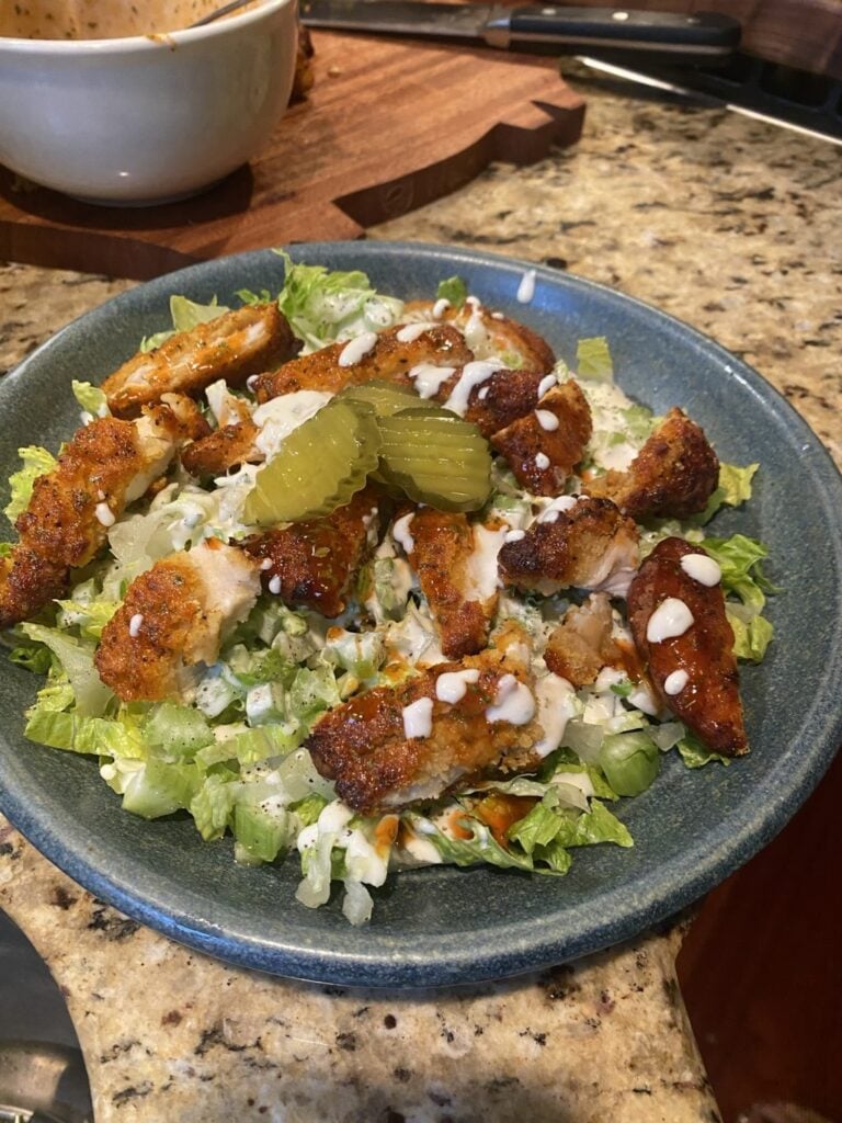 Tangy Buffalo Chicken Salad