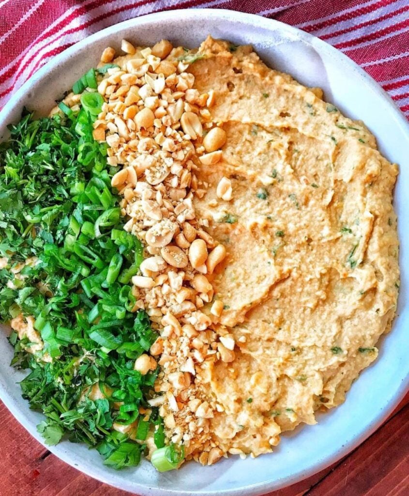 Thai Peanut Hummus
