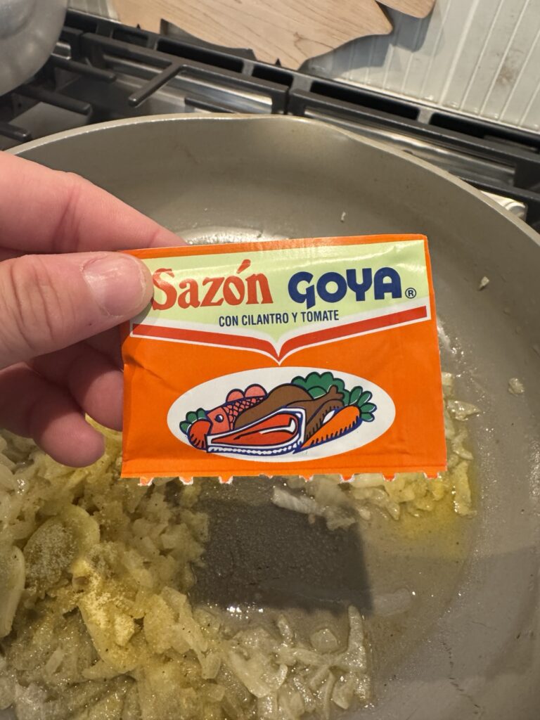 Sazon Goya seasoning