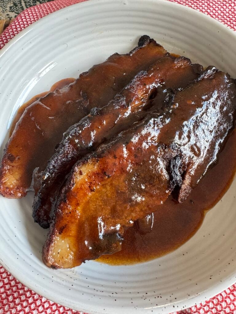 Beef Brisket with Onion Gravy
