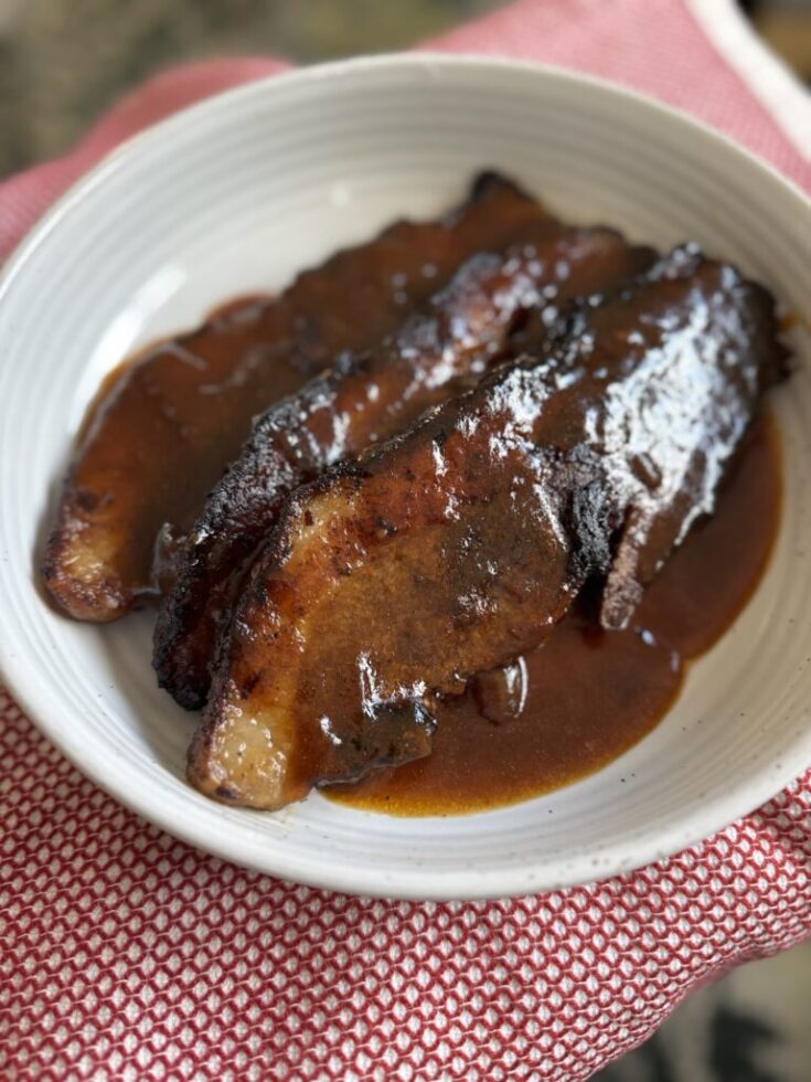 Baked Beef Brisket with Onion Gravy Recipe