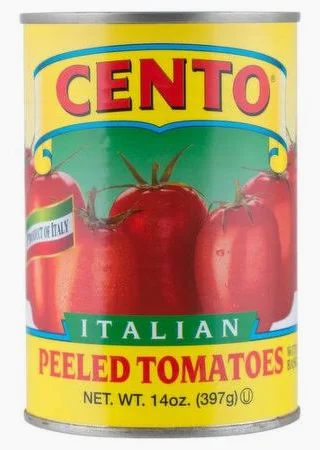A can of peeled tomatoes