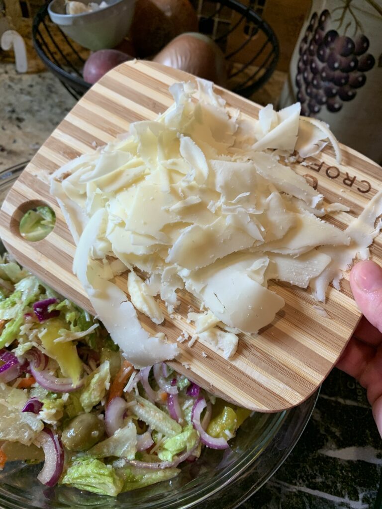 Grated Parmesan cheese