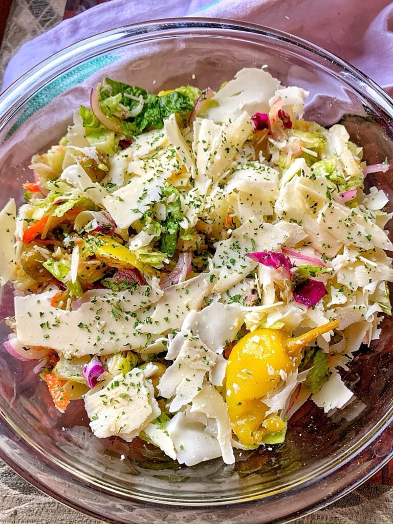 Italian antipasti salad