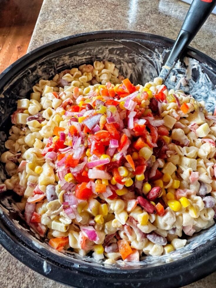 Creamy Mexican Pasta Salad Recipe