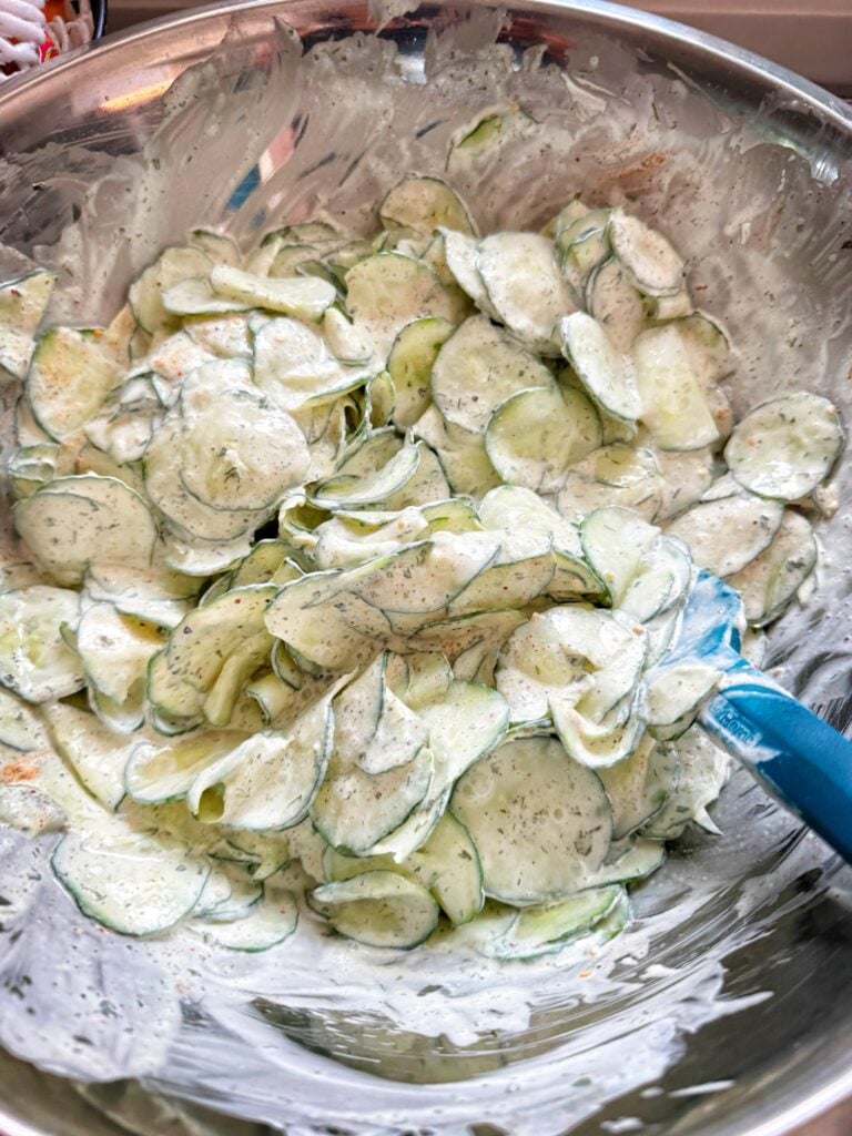 Creamy Cucumber Salad