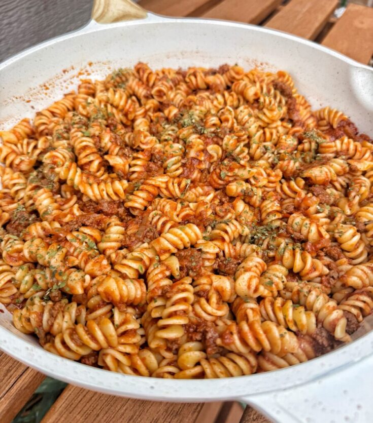 Monday Night Meat Sauce For Pasta Recipe
