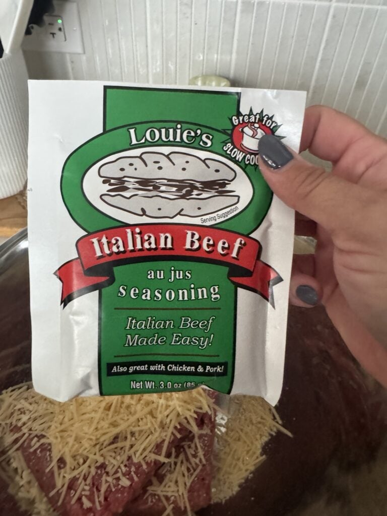 Italian beef packet